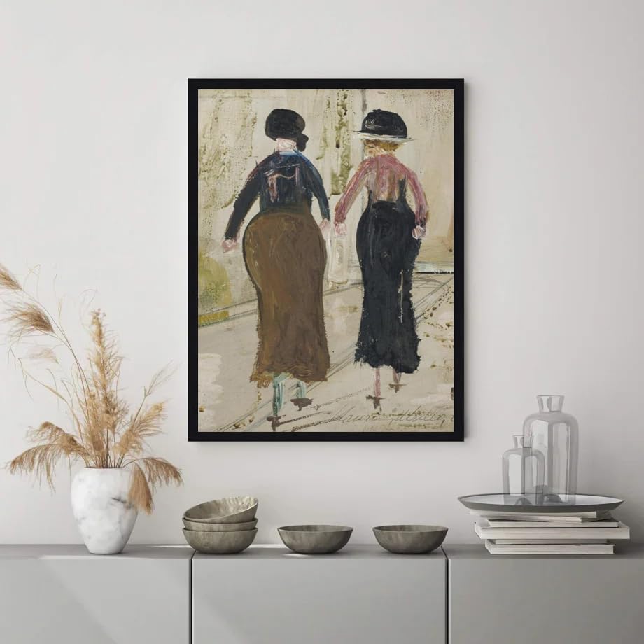 絵画　モーリスユトリロ　追加写真　　(その②) モン・スニ通り The Rue du Mont-Cenis on Montmartre, 1914/1919